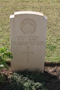 Ismailia War Memorial Cemetery - Jones, George Edward